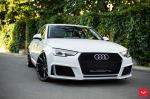 Audi A4 Sedan Quattro on Vossen Wheels (CVT) 2017 года